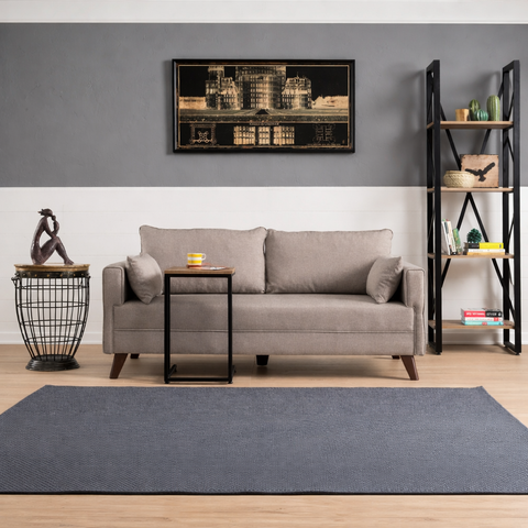 Bella – Cream 2 Seater Sofa | Compact Modern Couch for Two