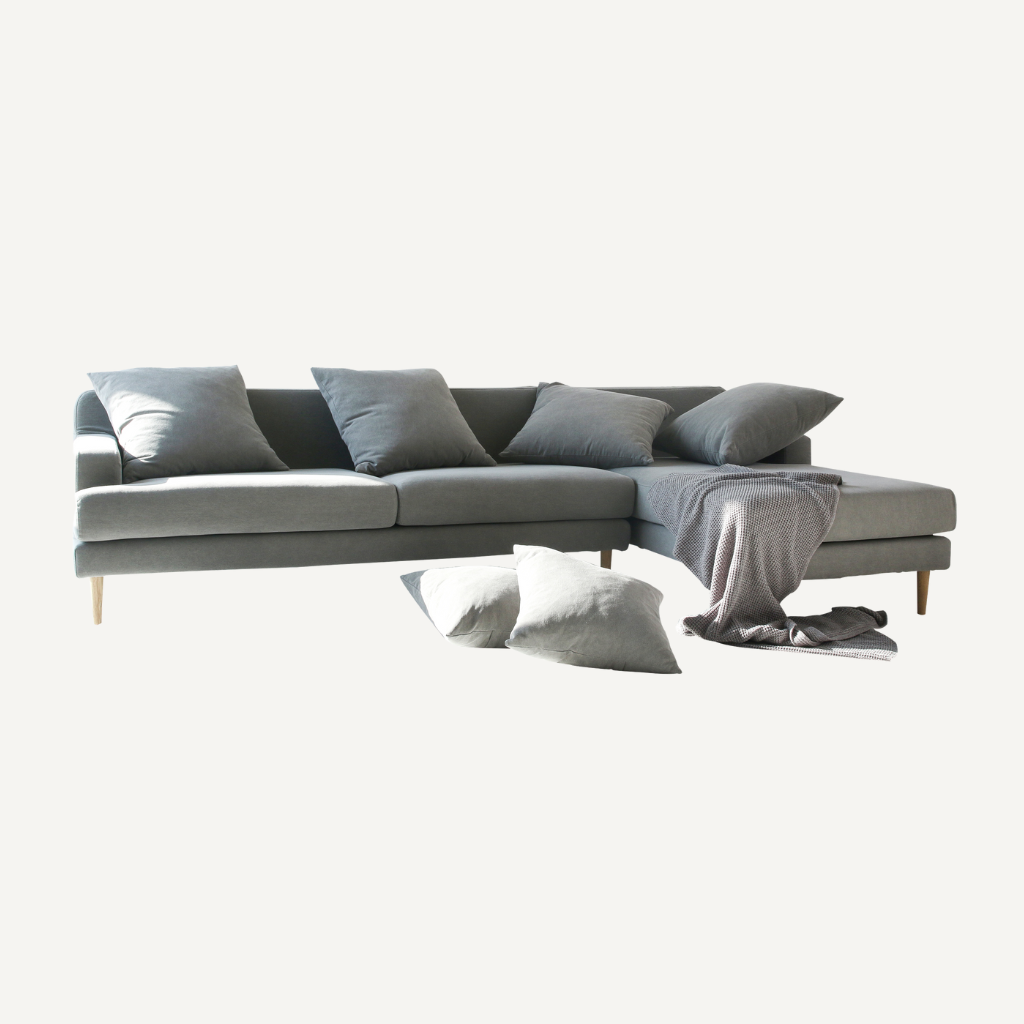 Corner Fabric Sofa Aiden