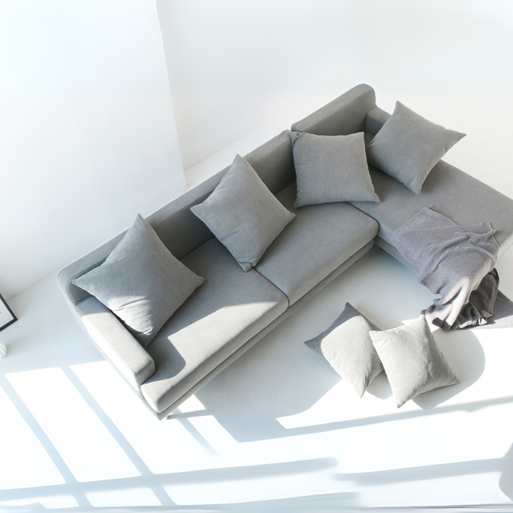 Corner Fabric Sofa Aiden