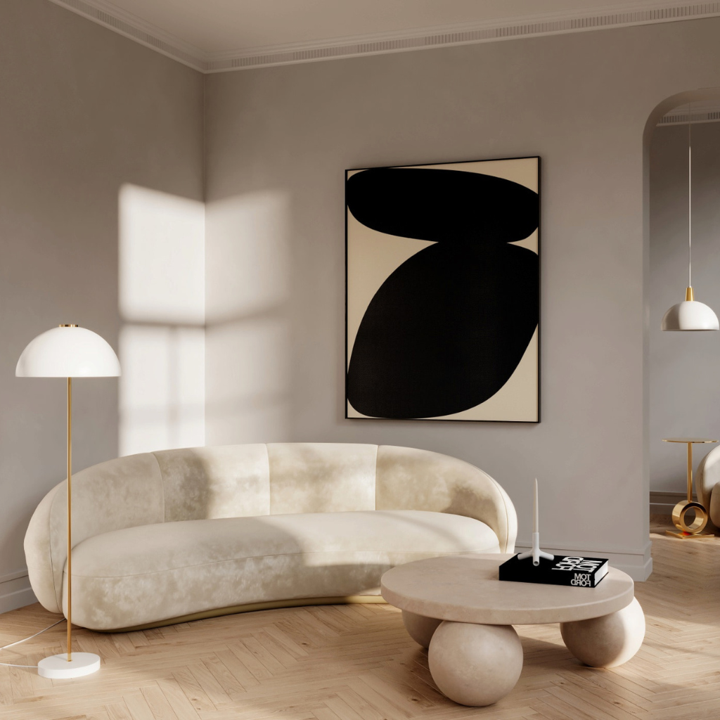 Curved sofa Gusto - 210 cm