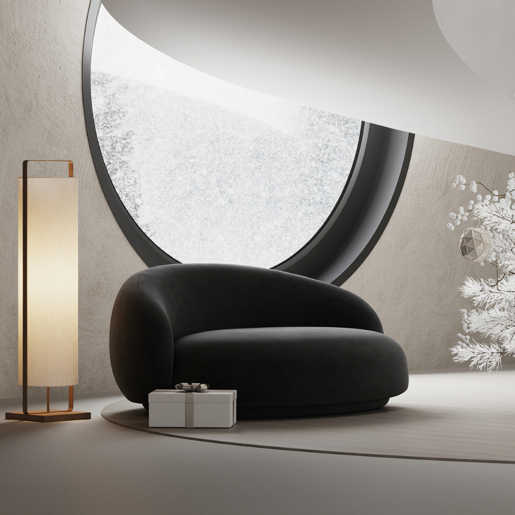 Curved sofa Gusto - 210 cm