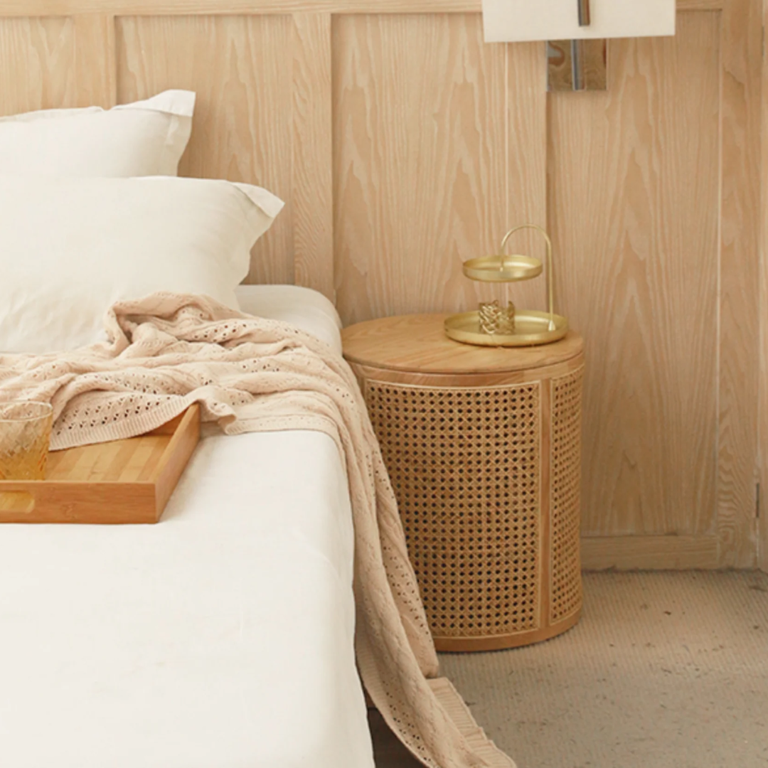 ELORIA cane side table