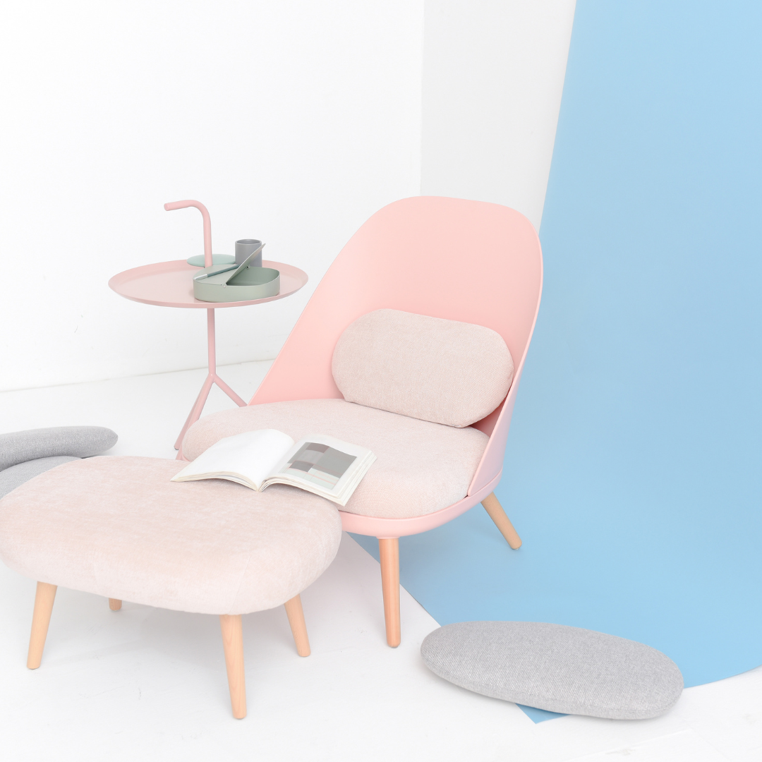 Fabric Footstool - Mhon