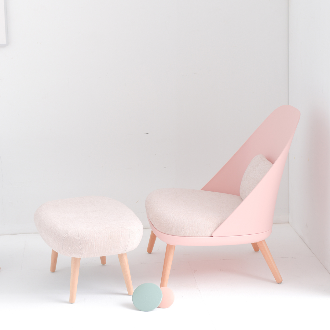 Fabric Footstool - Mhon