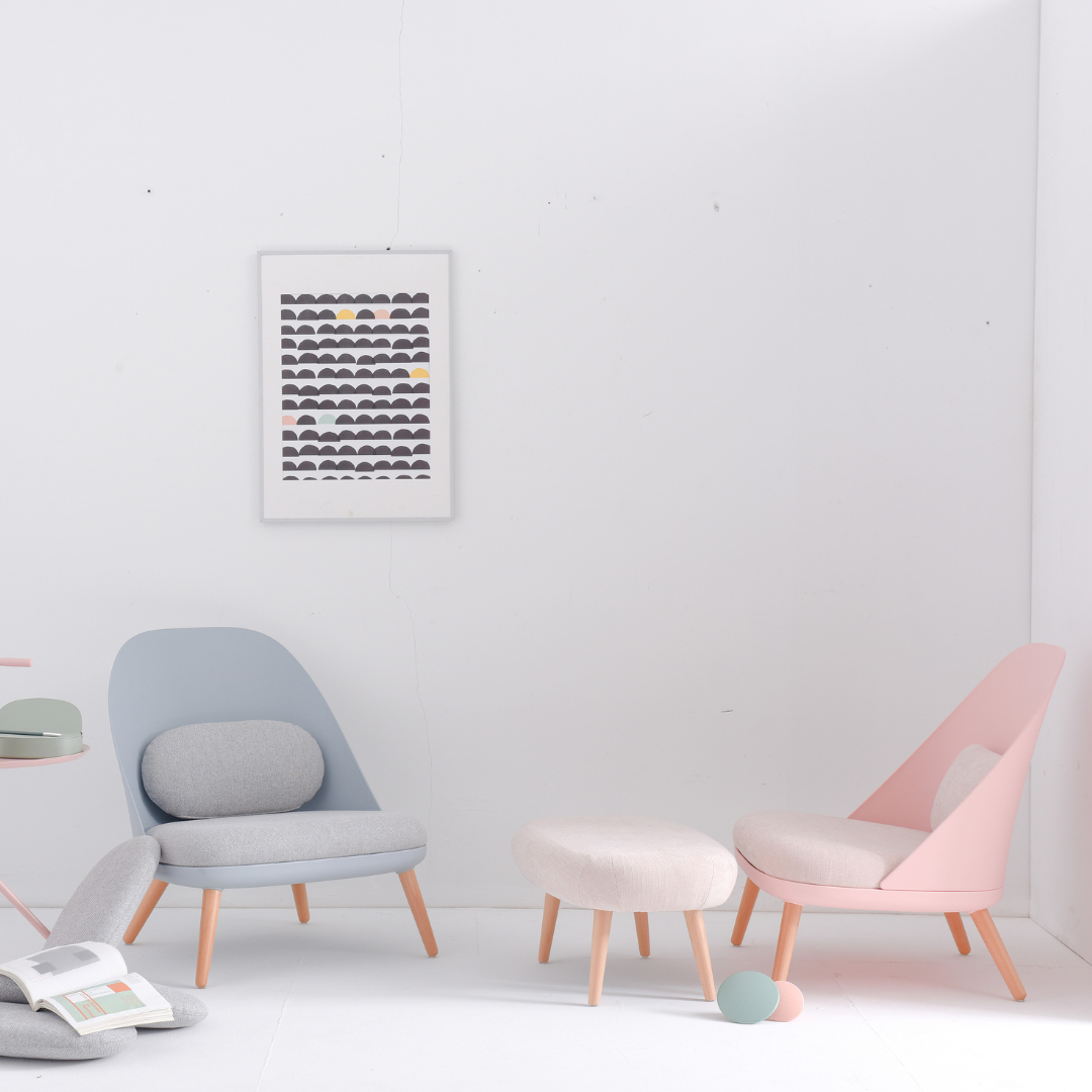 Fabric Footstool - Mhon