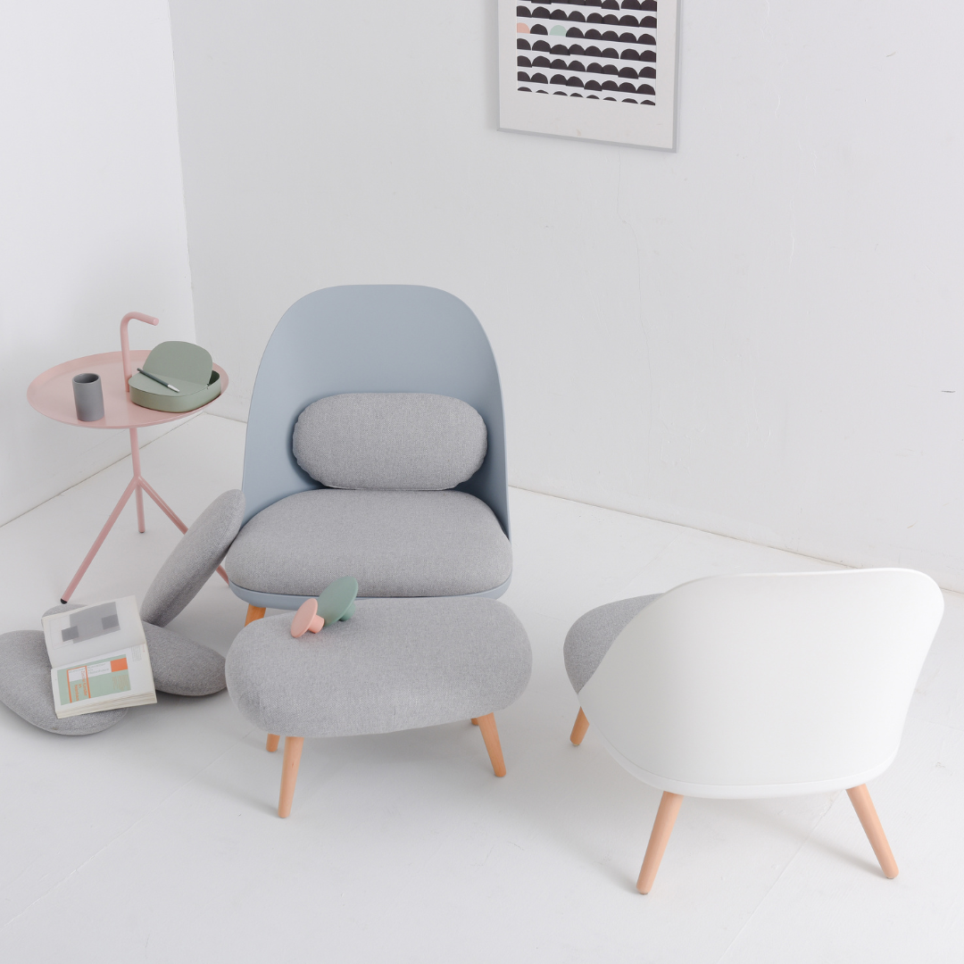 Fabric Armchair - Mhon