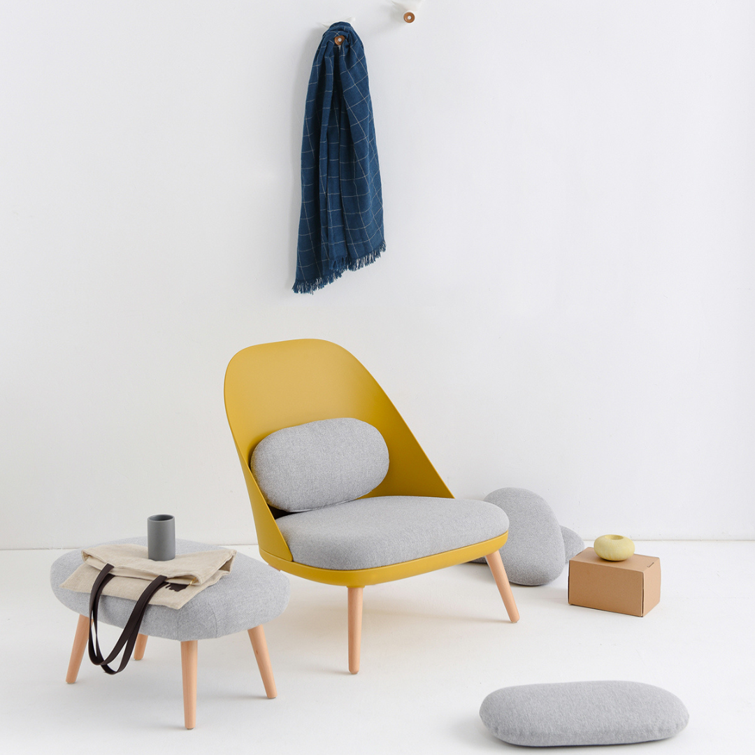 Fabric Armchair - Mhon