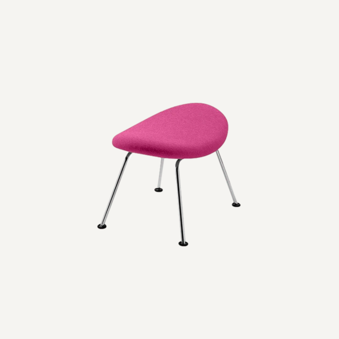 Footstool Orange Slice Pierre Paulin