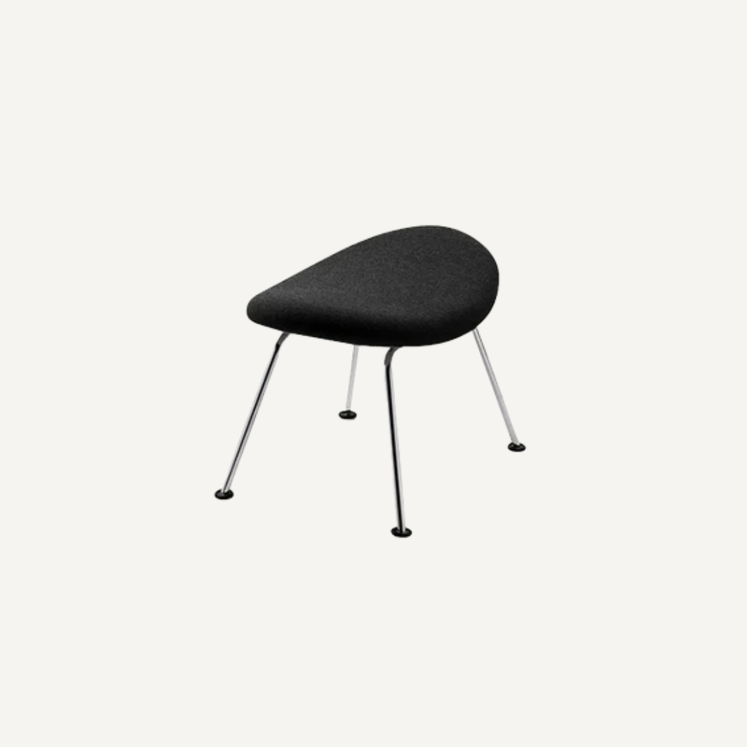 Footstool Orange Slice Pierre Paulin