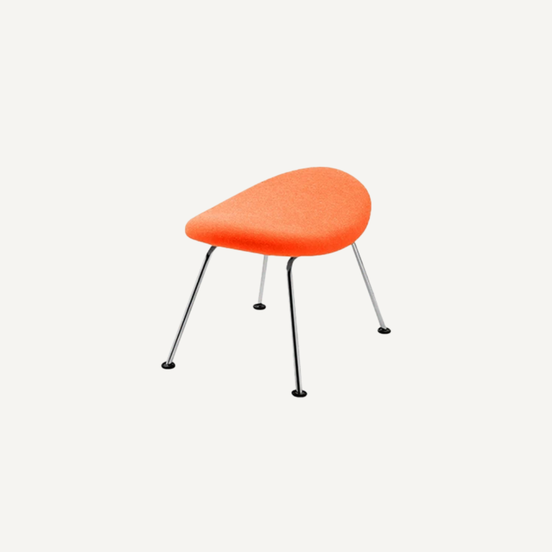 Footstool Orange Slice Pierre Paulin