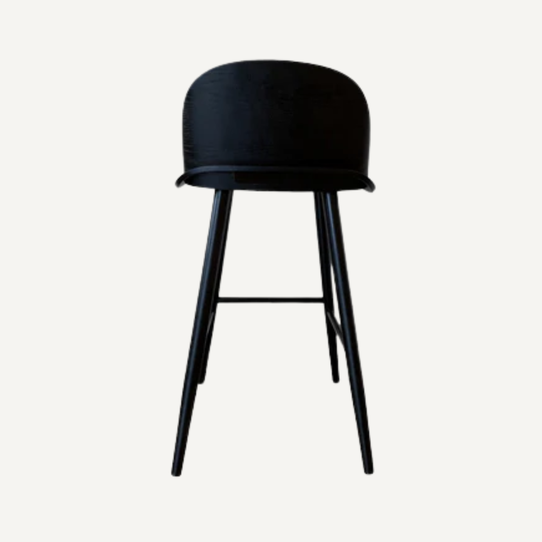 Glavo Wooden bar stool