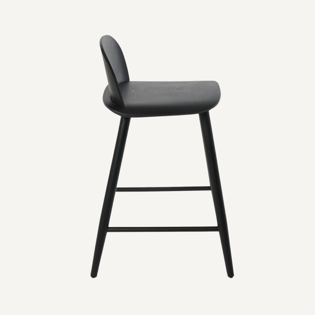 Glavo Wooden bar stool