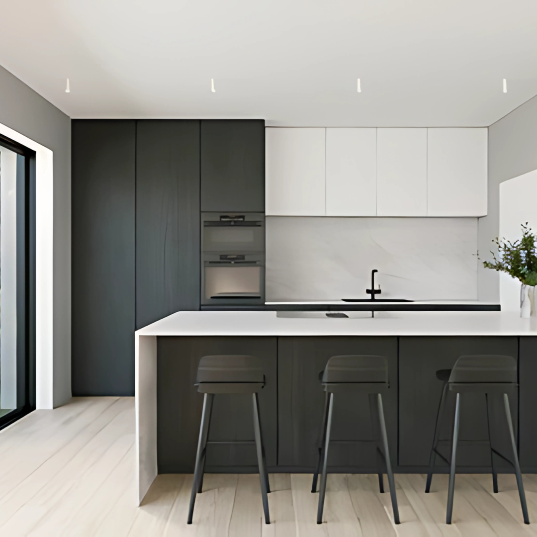 Glavo Wooden bar stool