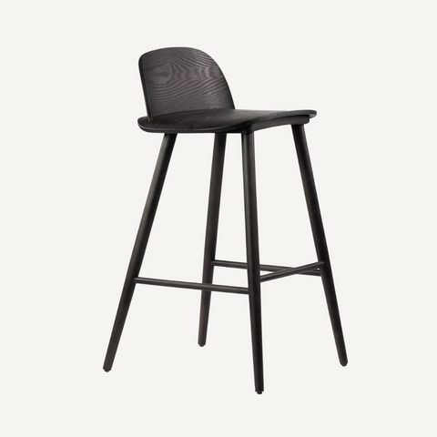 Glavo Wooden bar stool