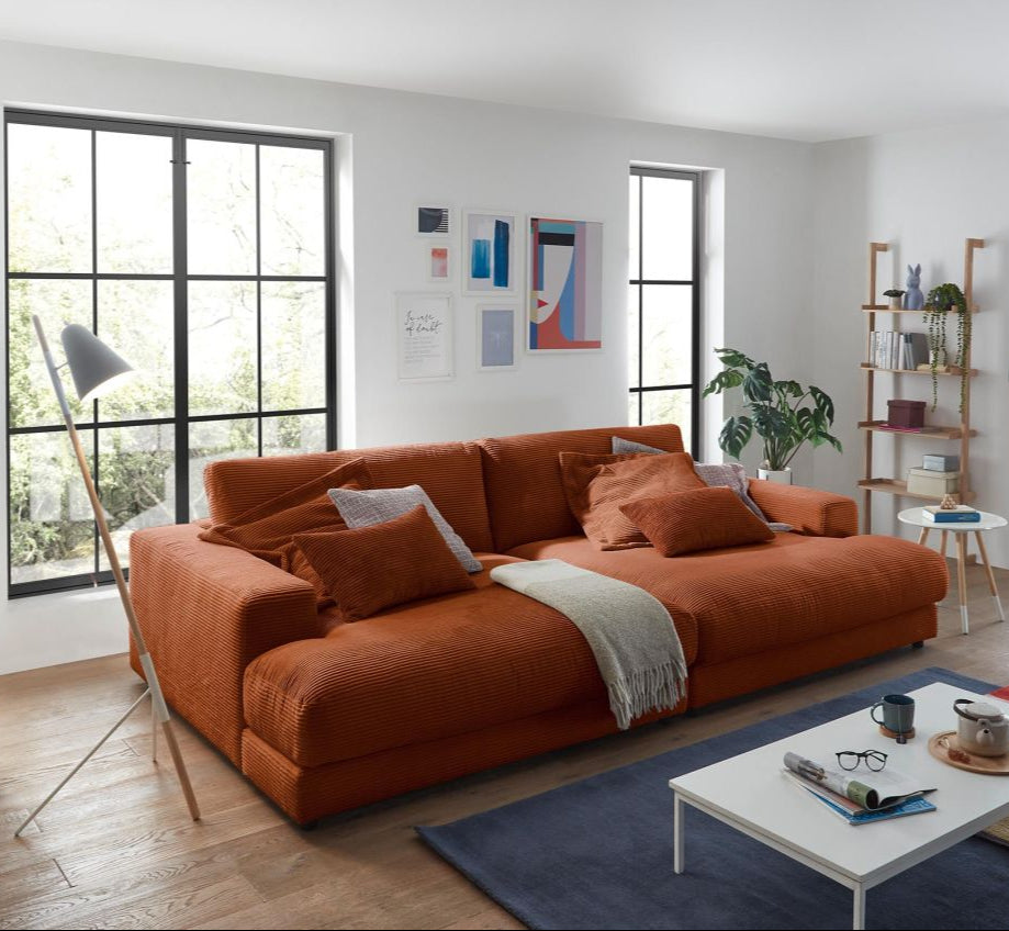 3 seaters Corduroy SOFA - RAMSES