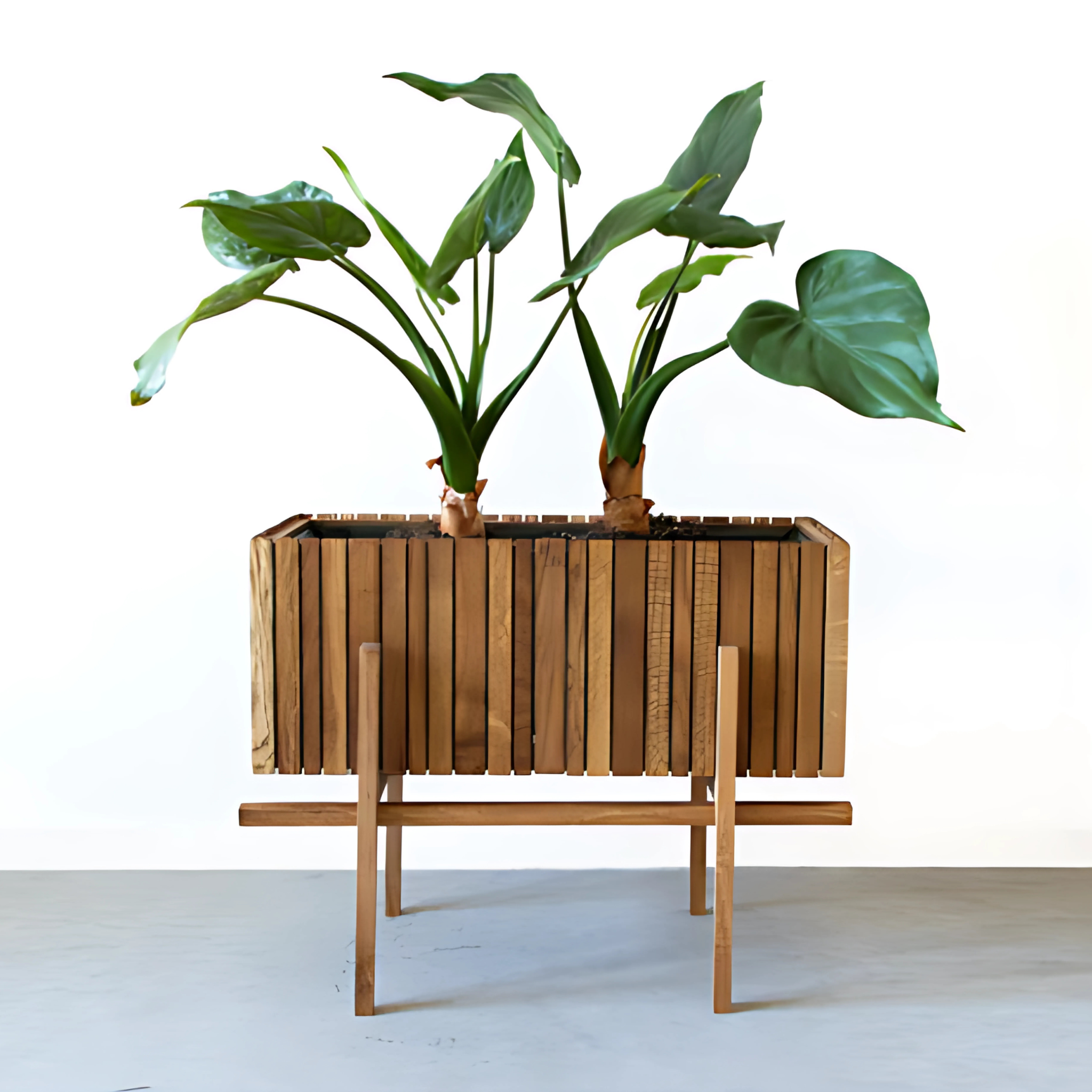 GrowWide planter on legs - Squarely