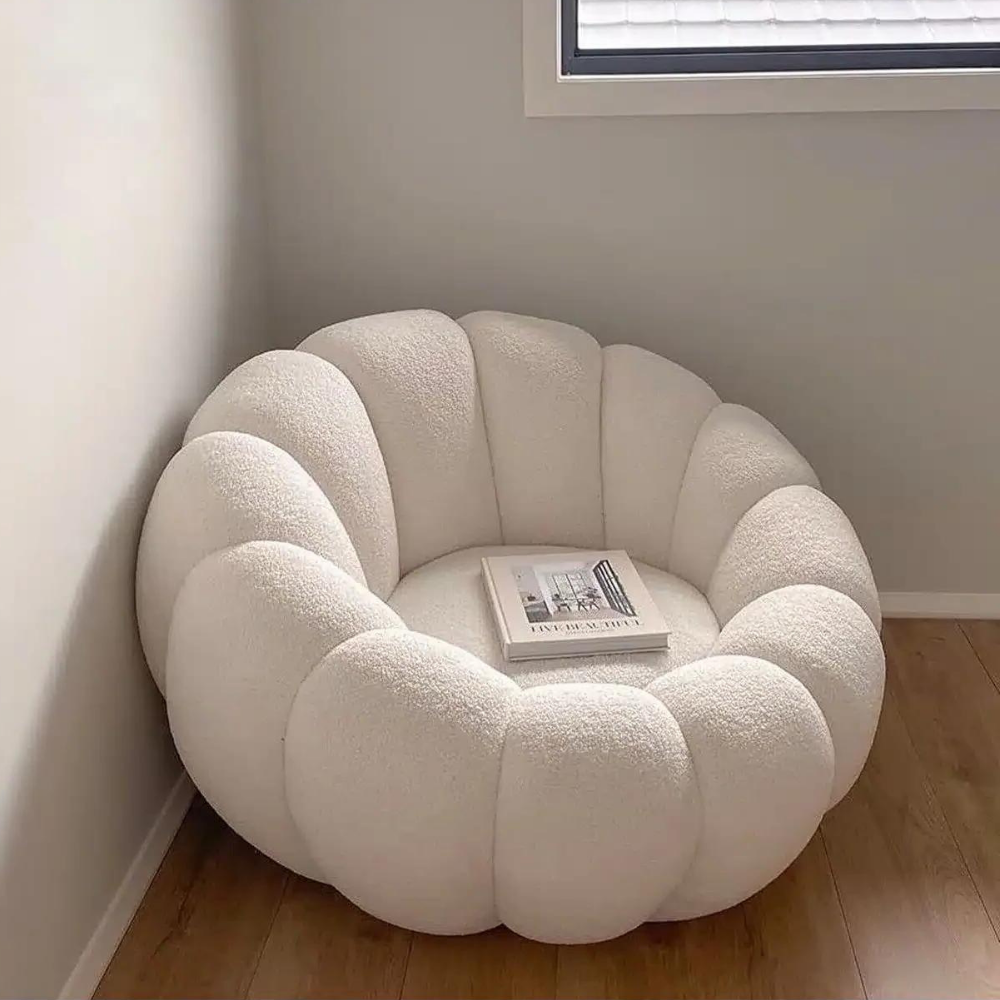 Round lounge chair ROTANIA