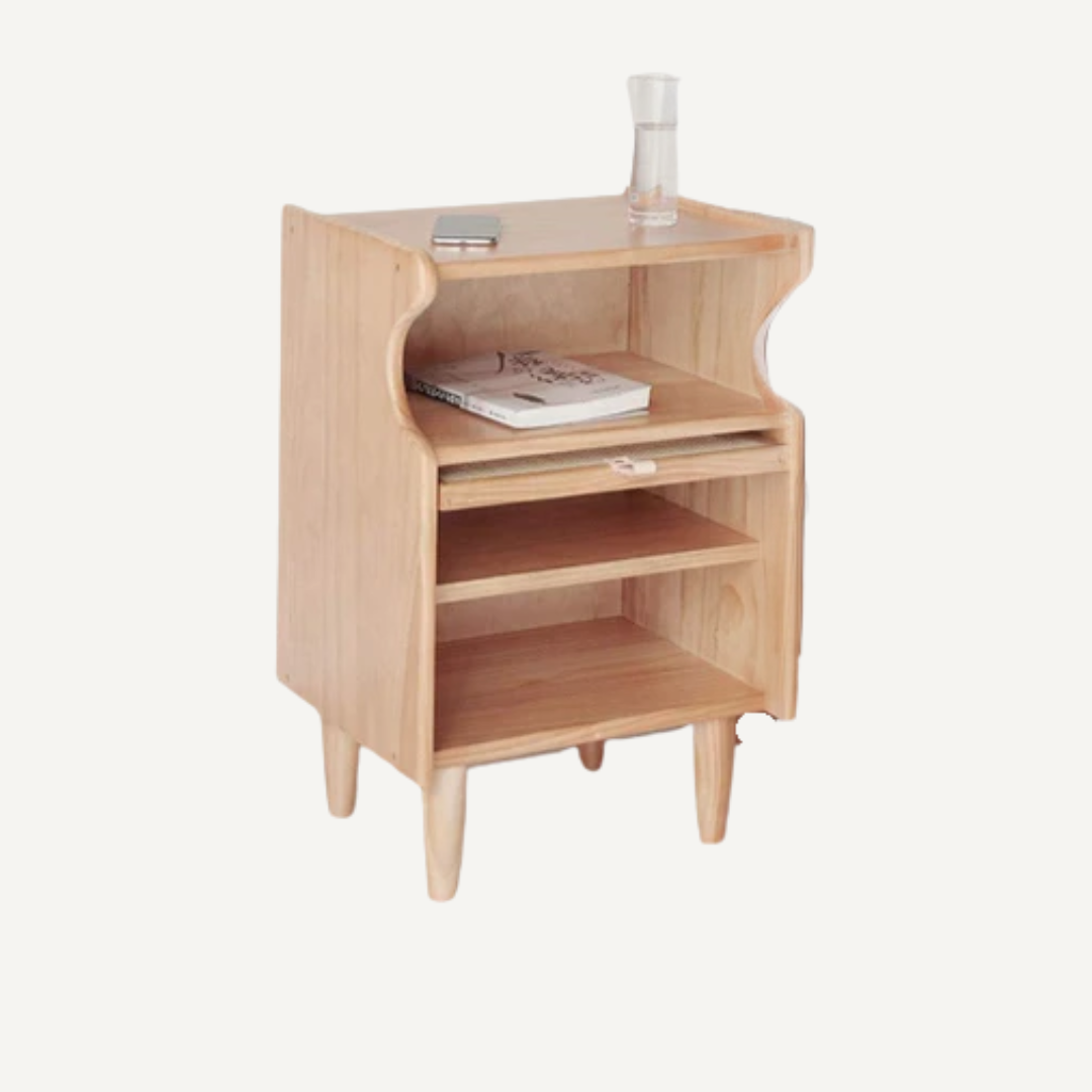 Harris cane bedside table