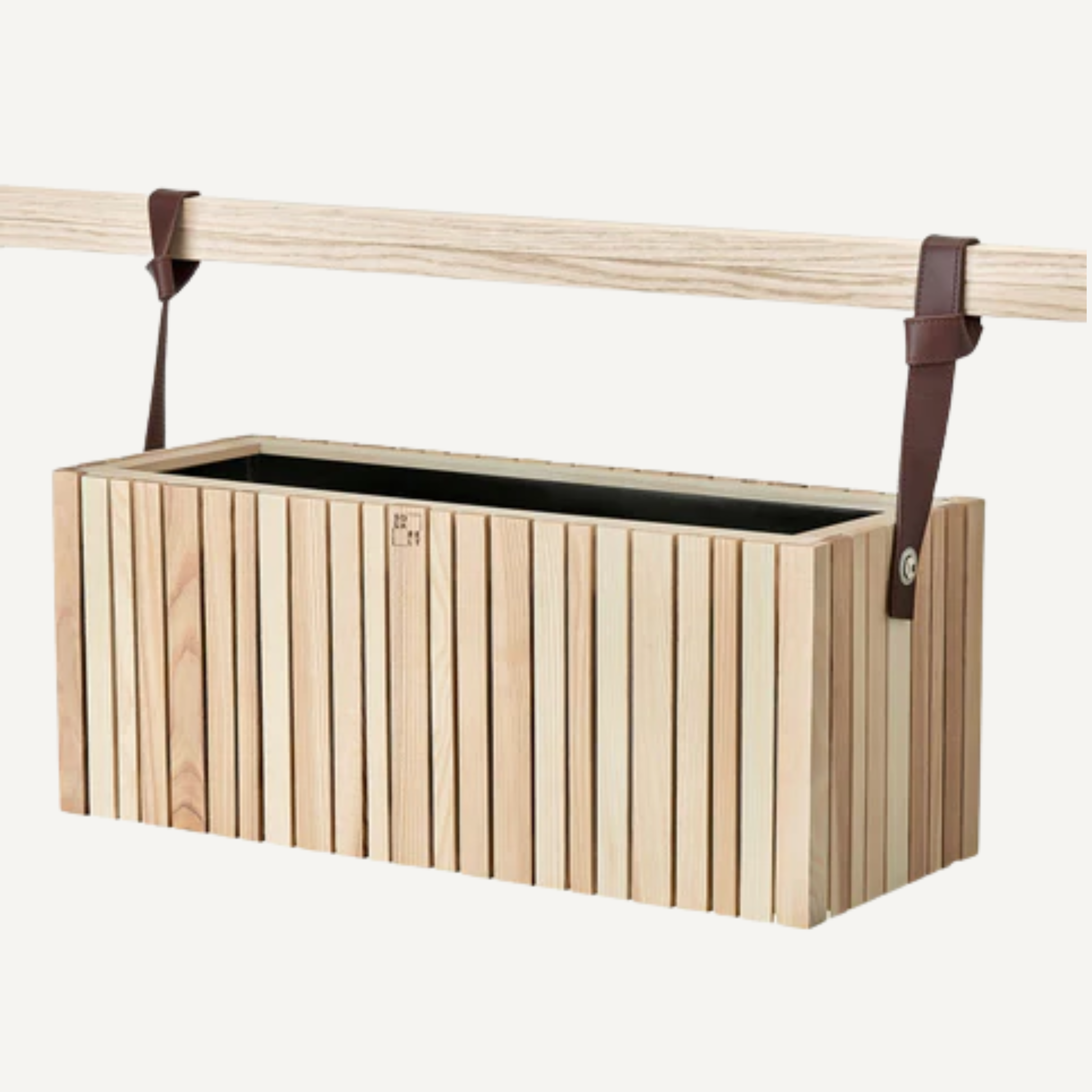 HoldOn leather planter strap Squarely