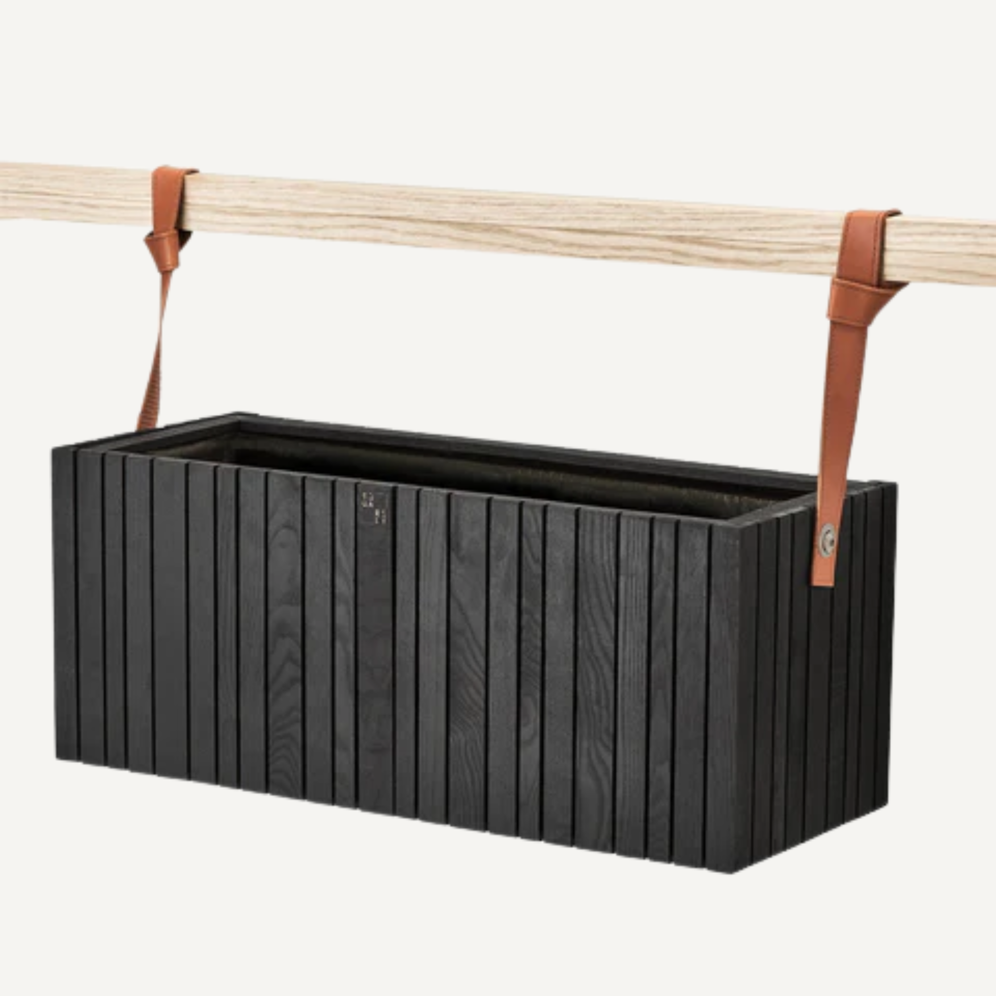 HoldOn leather planter strap Squarely