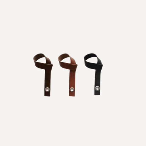 HoldOn leather planter strap Squarely