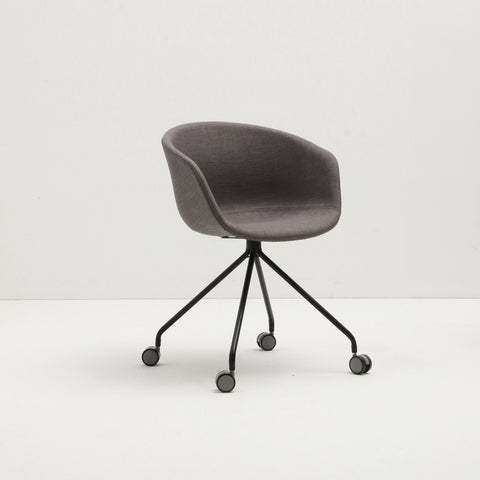 Chaise de bureau urbaine - Tissu gris foncé