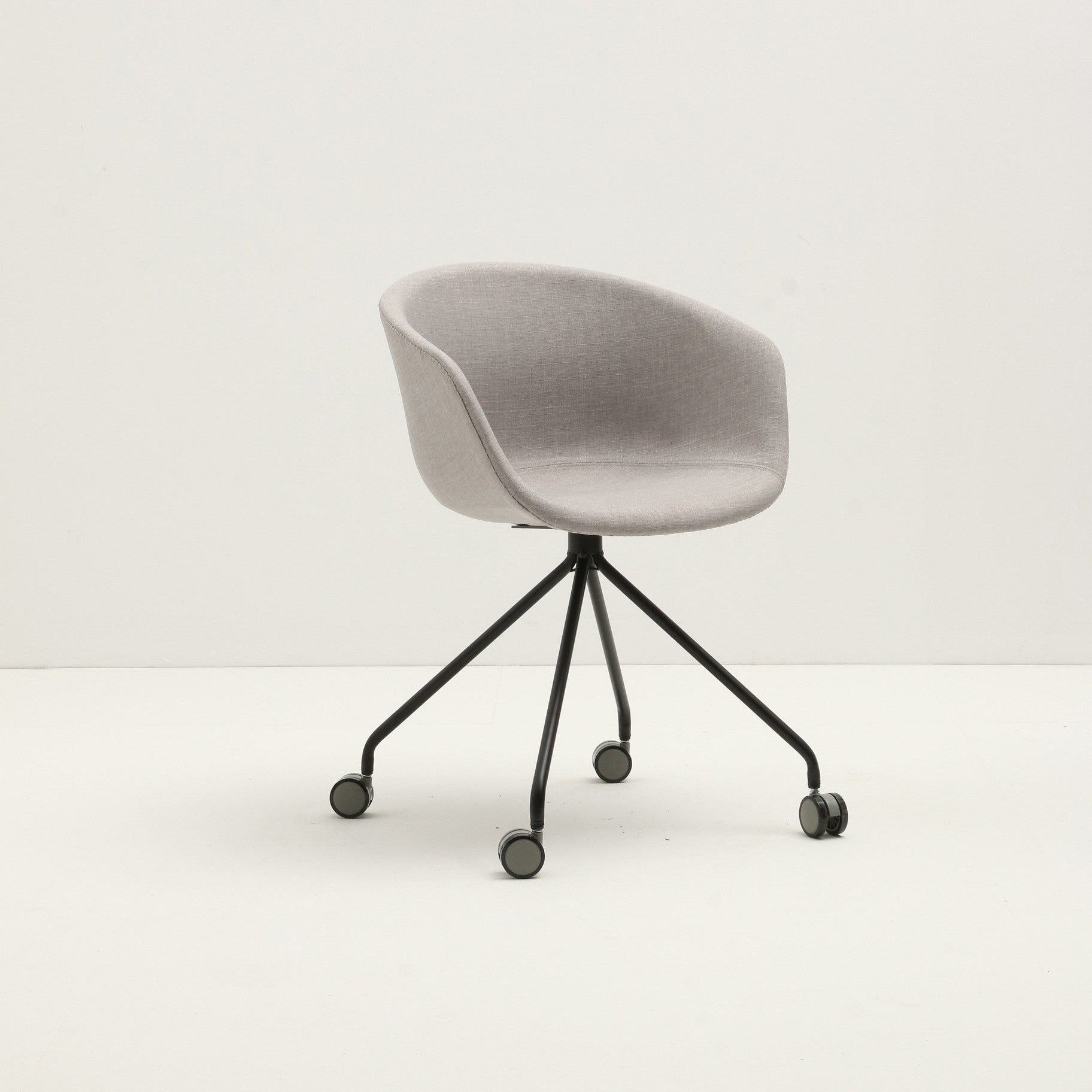 Chaise de bureau urbaine - Tissu gris clair
