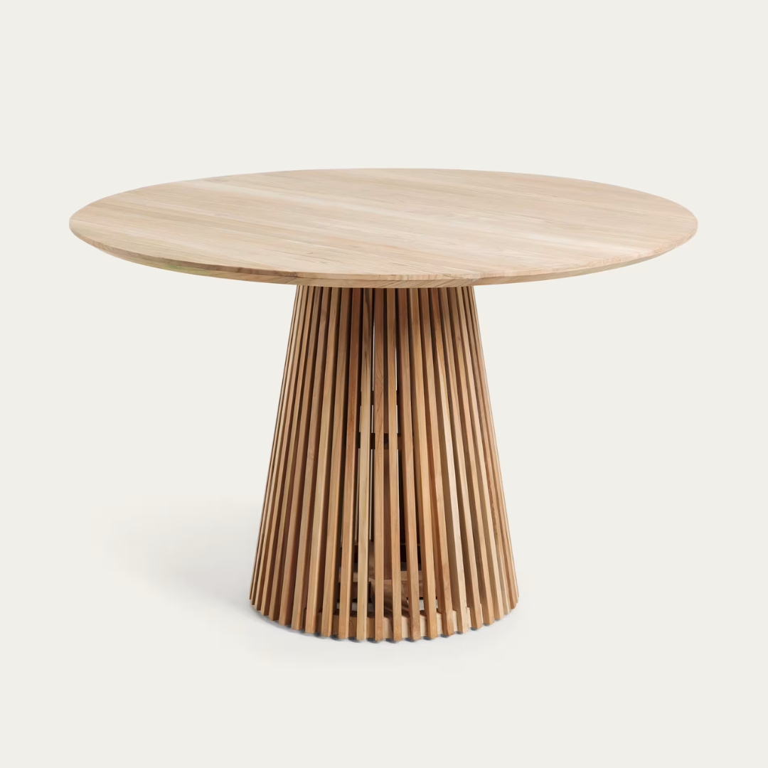 Iruna Round wooden Table