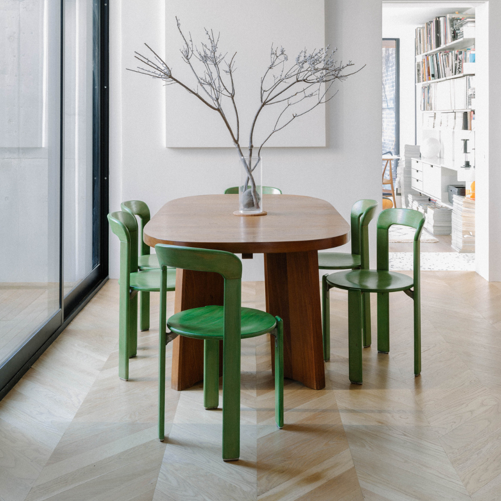 Black wooden chair ORDINIA