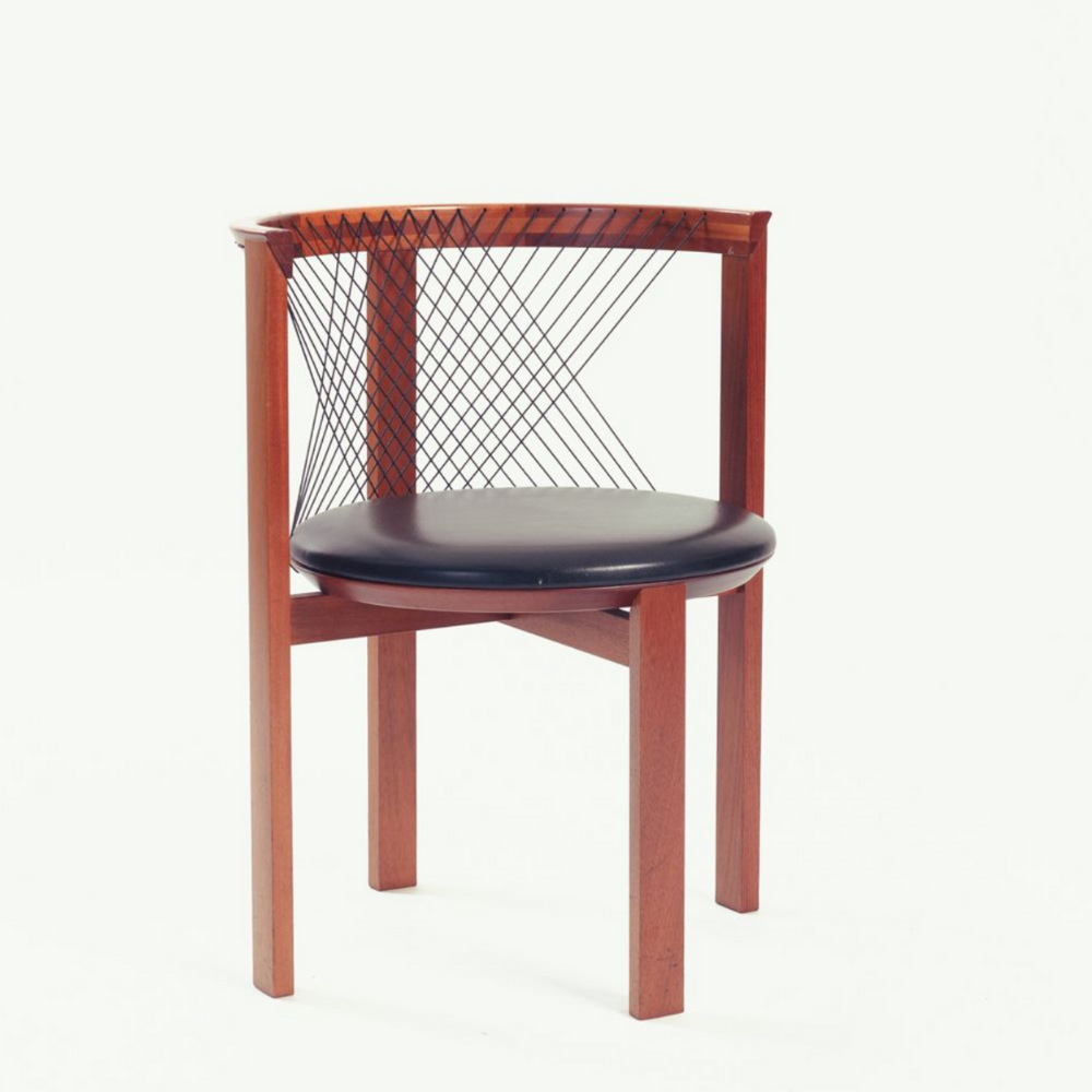 CATALISTA wooden and rope chair