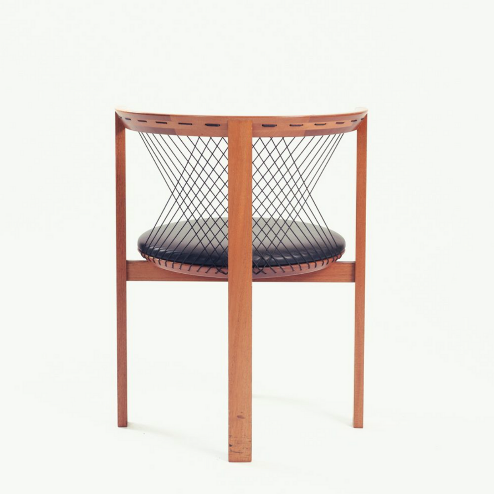 CATALISTA wooden and rope chair