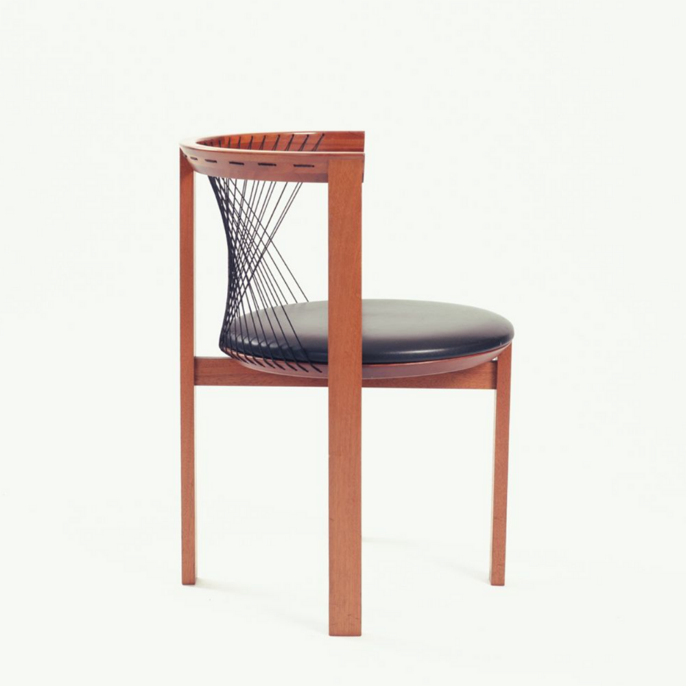 CATALISTA wooden and rope chair