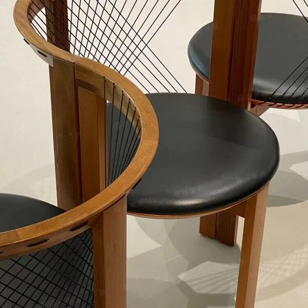 CATALISTA wooden and rope chair