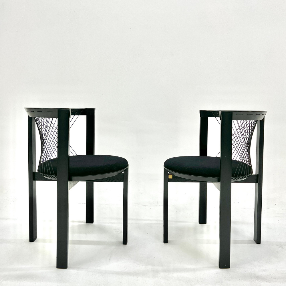 CATALISTA wooden and rope chair