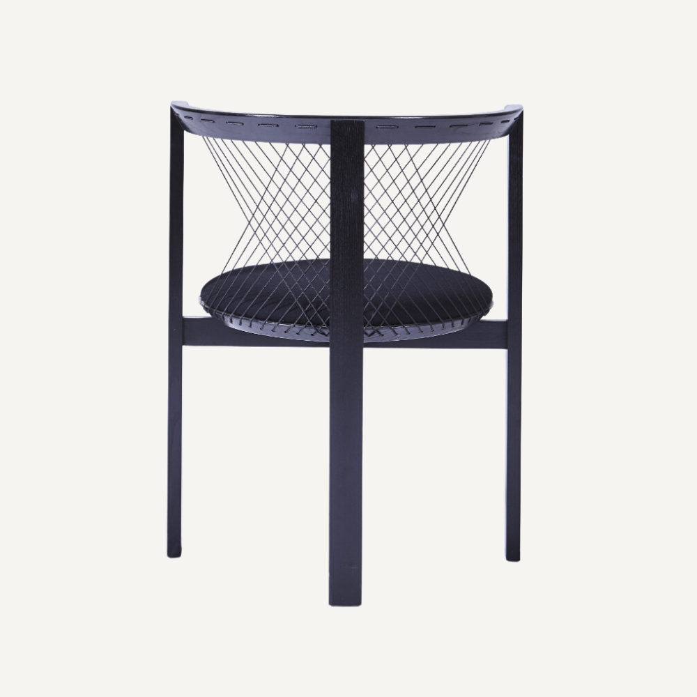 CATALISTA wooden and rope chair