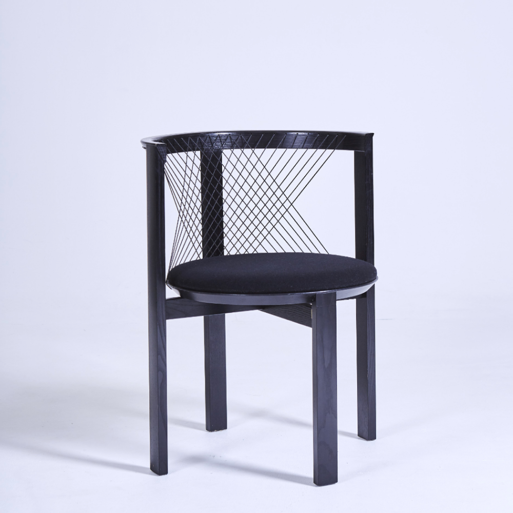 CATALISTA wooden and rope chair