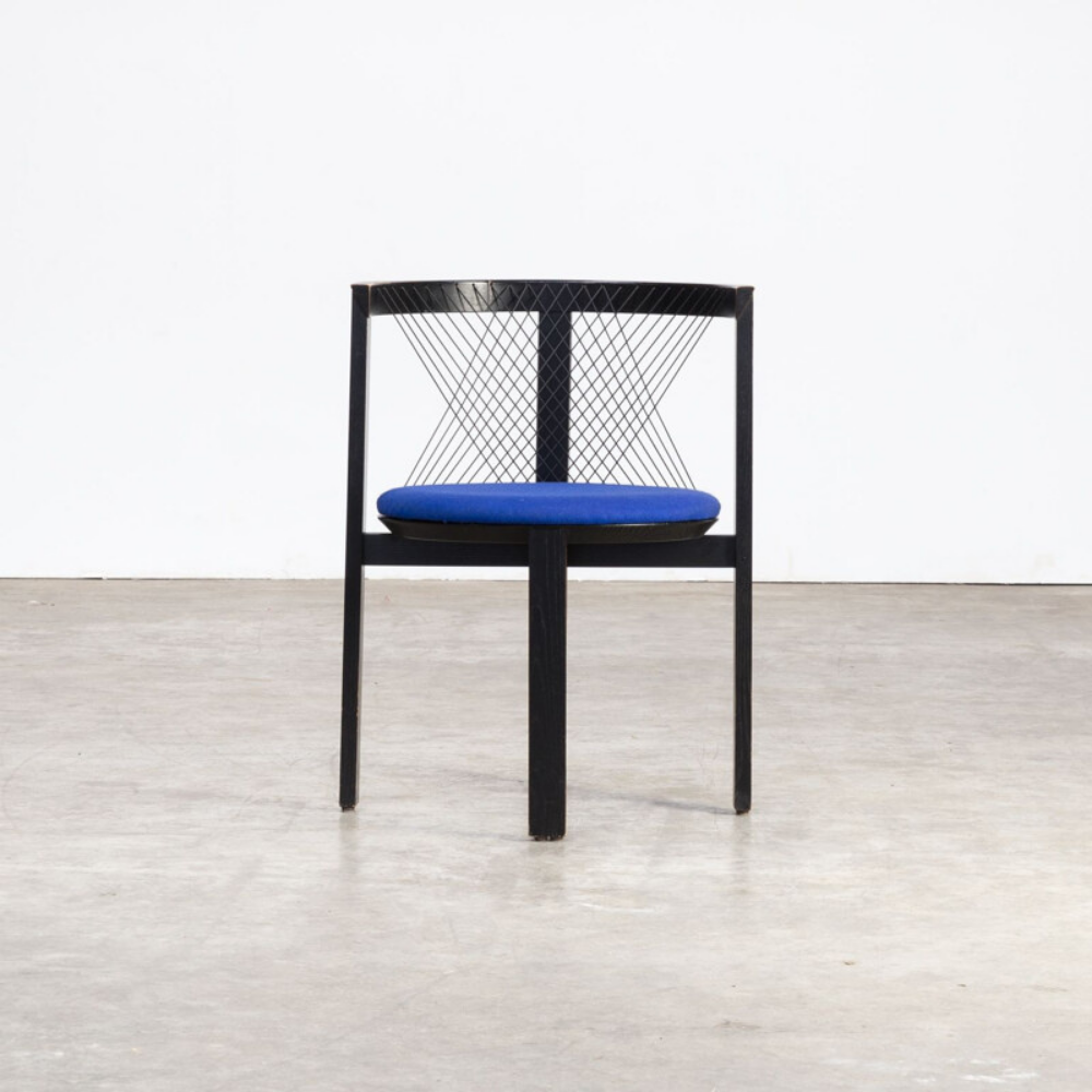 CATALISTA wooden and rope chair