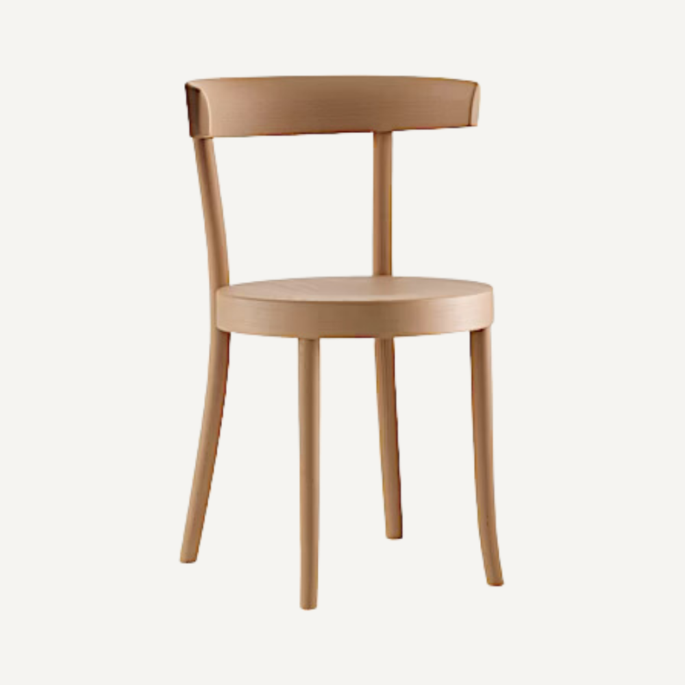 Light wood chair NORDIKA