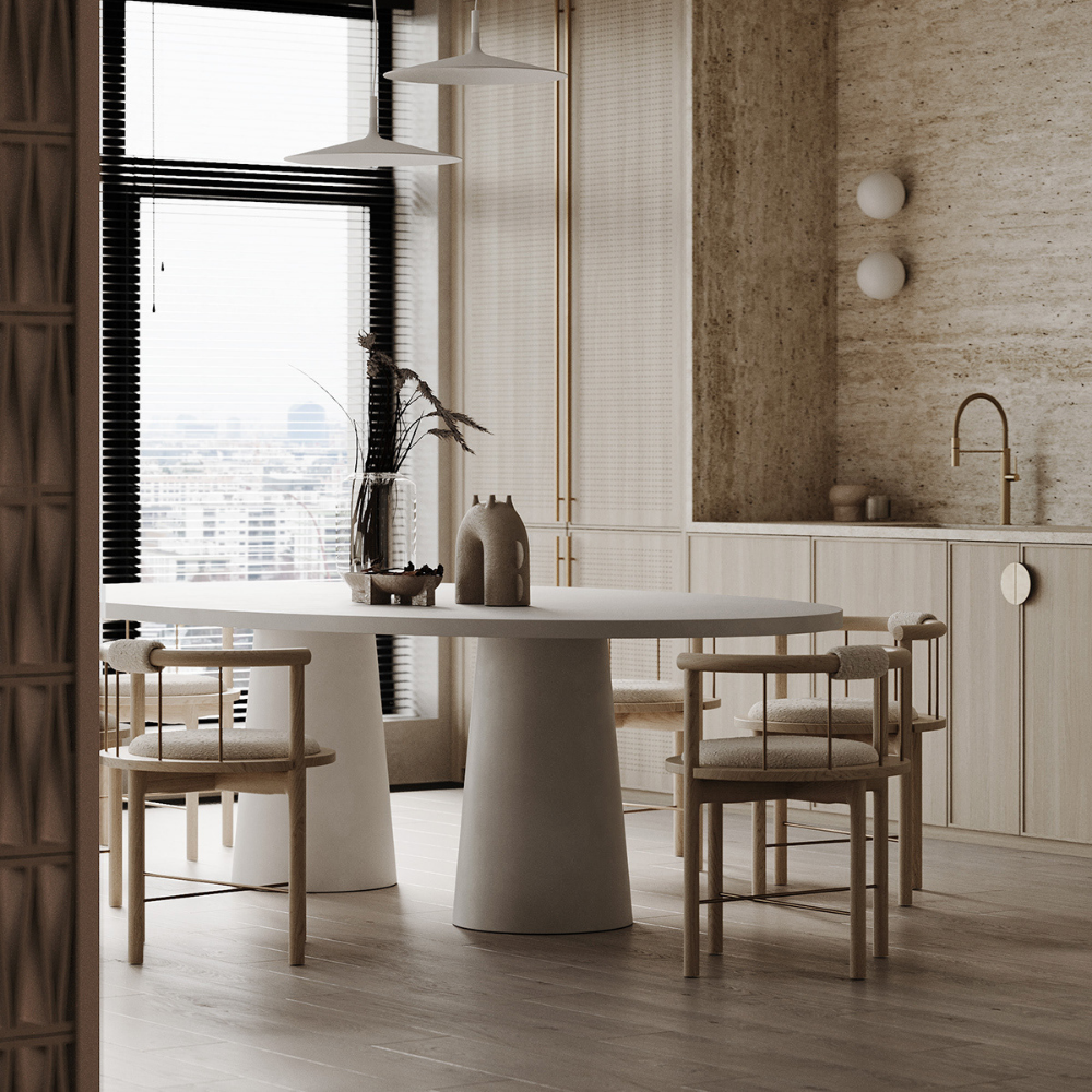 Wooden chair with armrests ARISTO