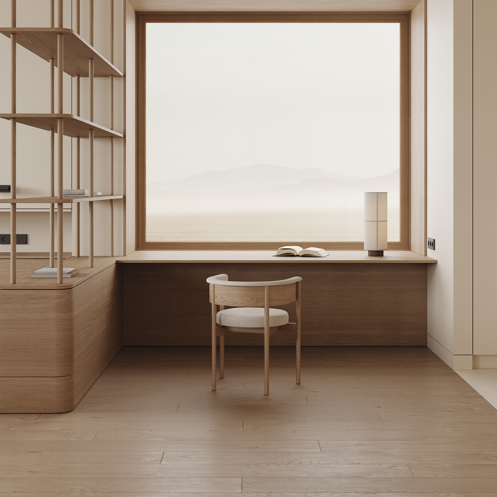 Design wooden chair CASERTA