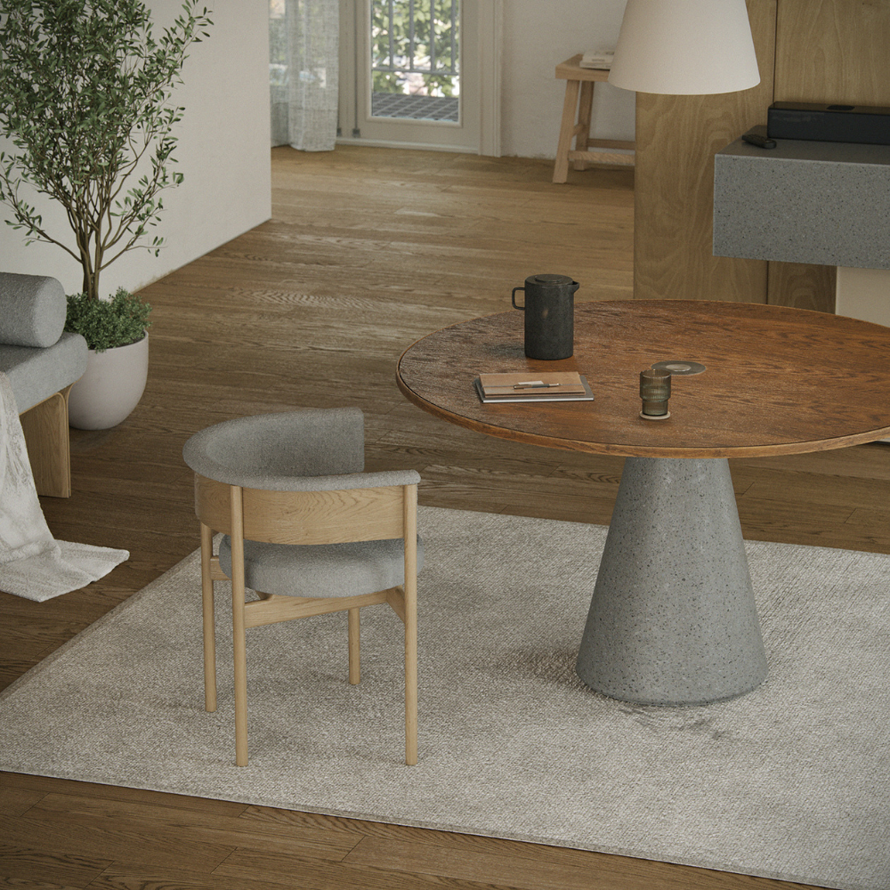 Design wooden chair CASERTA