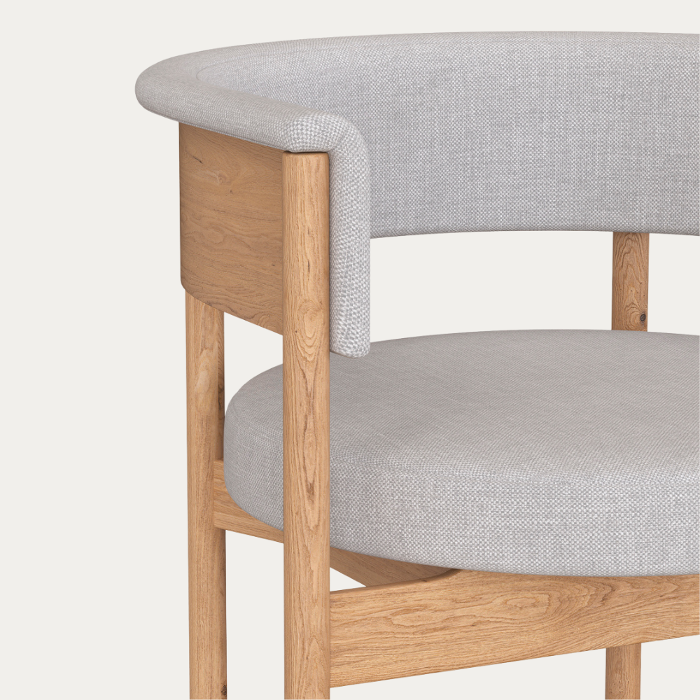 Design wooden chair CASERTA