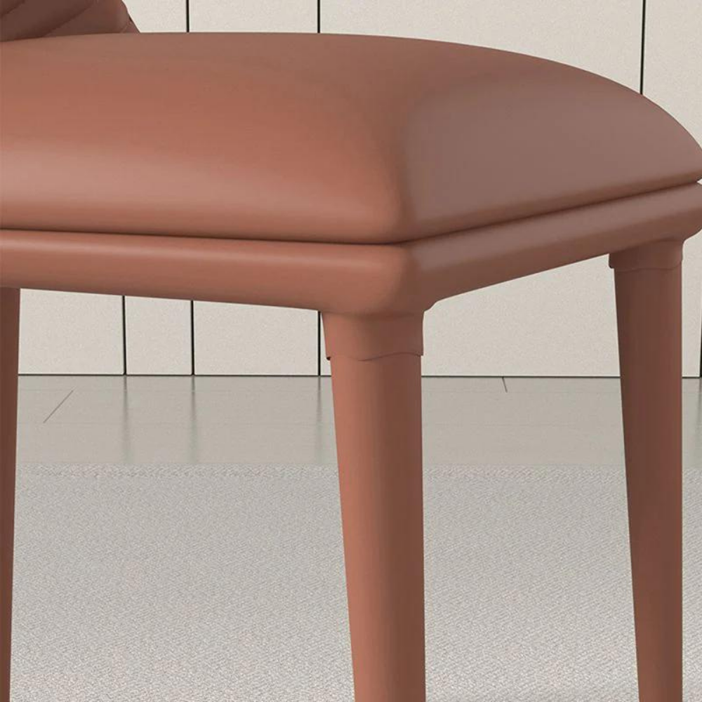 Washable leather chair WAVE