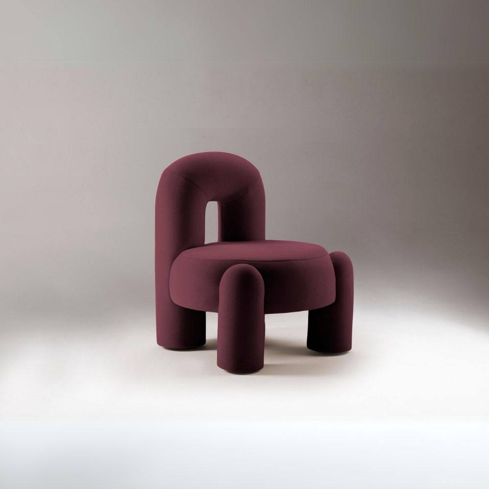 Wide low chair BRANDONA