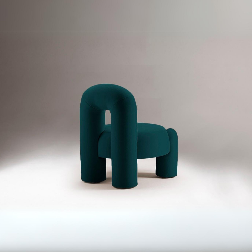 Wide low chair BRANDONA