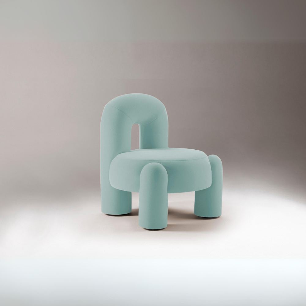 Wide low chair BRANDONA