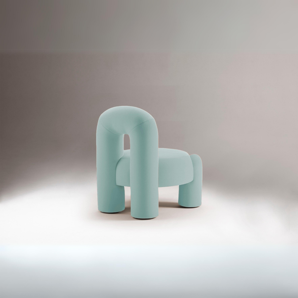 Wide low chair BRANDONA