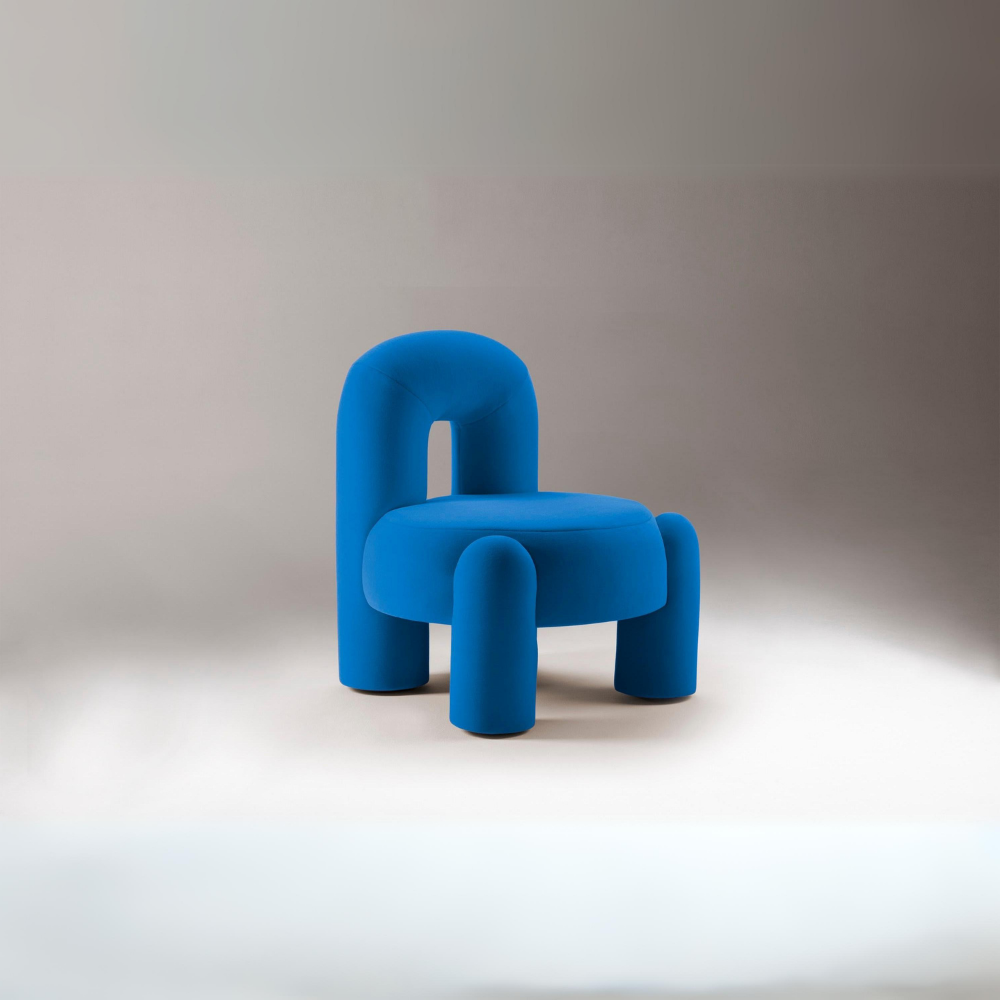 Wide low chair BRANDONA