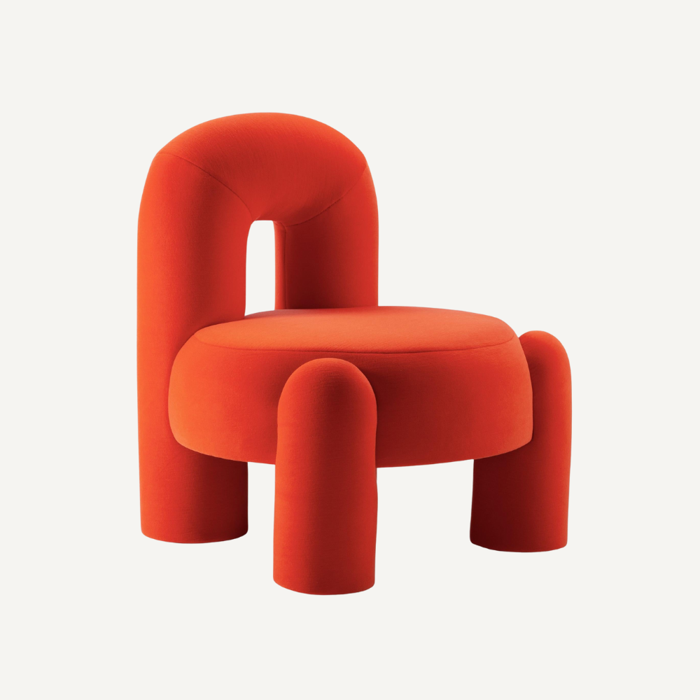 Wide low chair BRANDONA