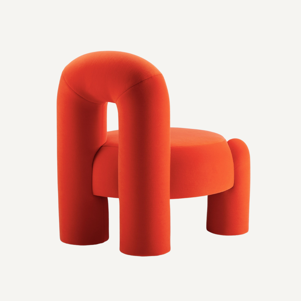 Wide low chair BRANDONA